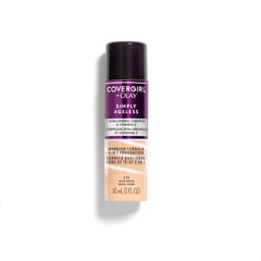 COVERGIRL & Olay Simply Ageless 3-in-1 Liquid Foundation, Fair Ivory, 1 Fl Oz