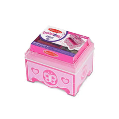Melissa and Doug Kids' Decorate Your Own Jewelry Box Kit