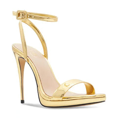 ALDO Women's Kat Two-Piece Platform Dress Sandals, Bold Elegant Stylish Heels