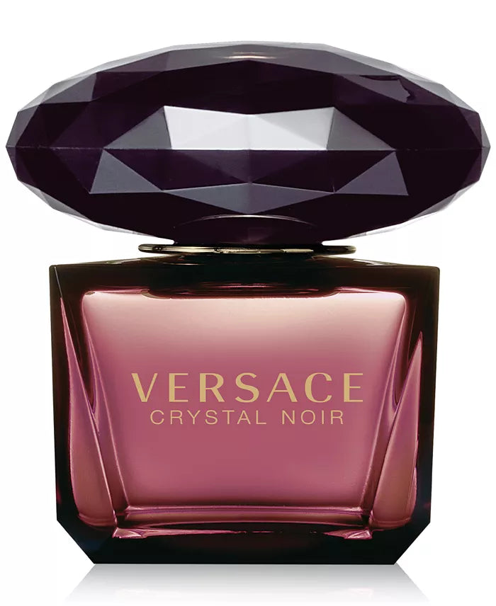 Versace Crystal Noir Eau de Parfum Spray , Elegant Fragrance , 3 oz