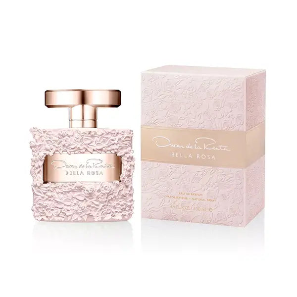 Oscar de la Renta Bella Rosa Eau de Parfum Elegant Floral Fragrance, 3.4oz
