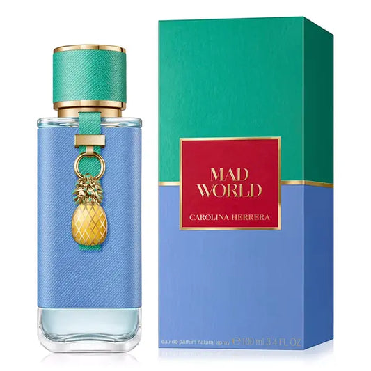 Carolina Herrera Mad World Eau de Parfum, Bold and Intense Fragrance for Women ,3.4oz