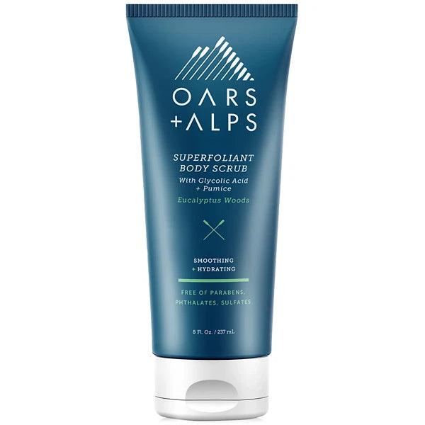 Oars + Alps Superfoliant Body Scrub, 8 oz.