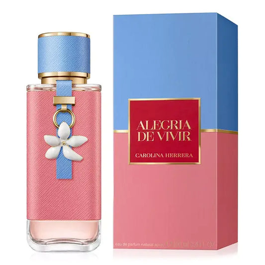 Carolina Herrera Alegria de Vivir Eau de Parfum, Vibrant Fragrance, 3.4 oz