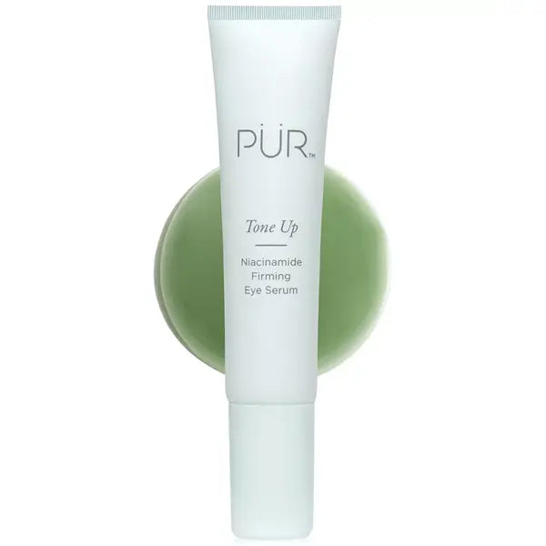 PÜR Tone Up Niacinamide Firming Eye Serum ,Brightening Treatment for Eyes