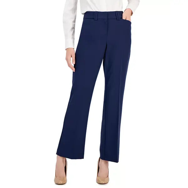 Women's Curvy Bootcut Pants, Regular, Long & Short Lengths, Created for Macy's-Indigo Sea