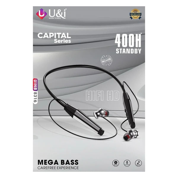 UI Neckband Bluetooth Headset Capital Series