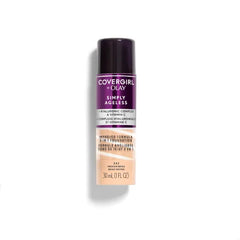 COVERGIRL & Olay Simply Ageless 3-in-1 Liquid Foundation, Fair Ivory, 1 Fl Oz
