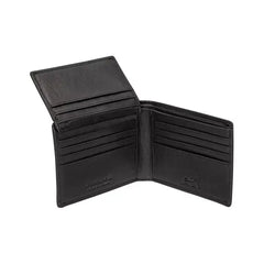 Mancini Men's Buffalo RFID Secure Left Wing Billfold Wallet