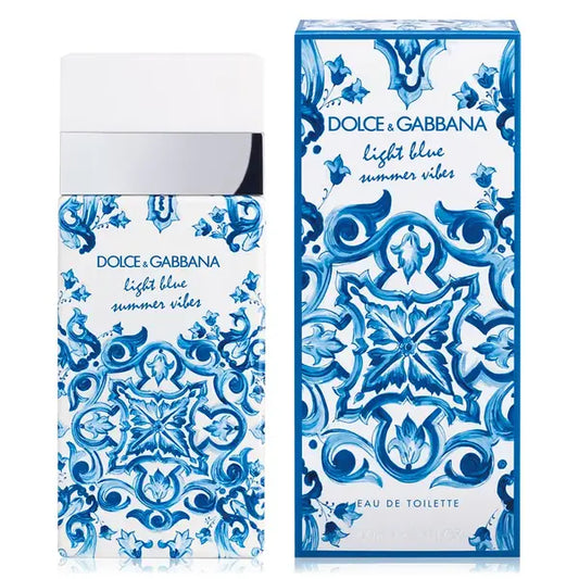 Dolce&Gabbana Light Blue Summer Vibes Eau de Toilette, Refreshing Fragrance, 3.3 oz