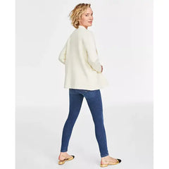 Women's Sweater Blazer, Created for Macy's-Alabaster
