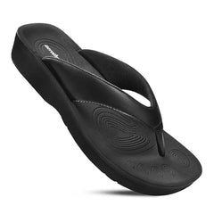 Aerothotic Ravine Womens Orthotic Thong Sandals, Comfortable Supportive Casual Footwear