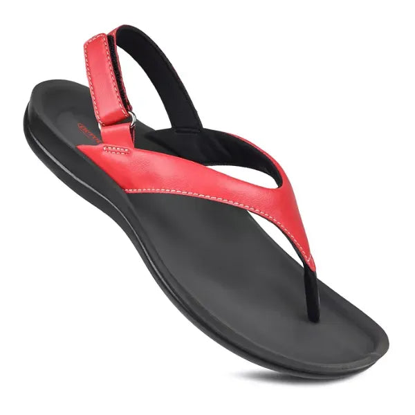 Aerothotic Aura Women Slingback Sandals, Comfortable Stylish Arch Support Footwear