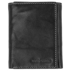 Steve Madden Men's Antique-like Trifold Wallet