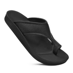 Aerothotic Aster Women Split Toe Sandals, Comfortable Stylish Arch Support Footwear