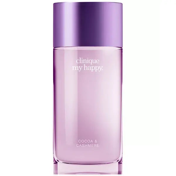 Clinique My Happy Cocoa & Cashmere Perfume, Warm Sensual Fragrance , 3.4oz