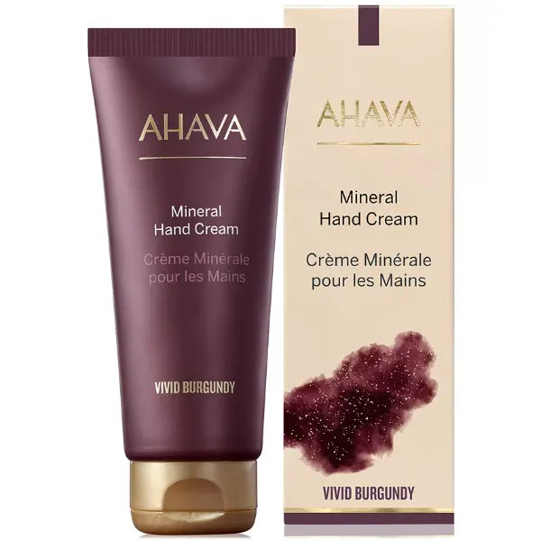 Ahava Mineral Hand Cream - Vivid Burgundy, 3.4 oz