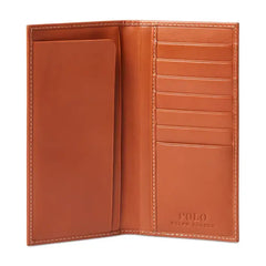 Polo Ralph Lauren Men's Burnished Leather Narrow Wallet
