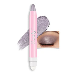 Kaely 2 in 1 Cream Eye Shadow Brightener Sticks for Eyes, Pencil Eyeshadow Applicator Stick Waterproof Pigmented, Eye Shadow Palette Highlighter Makeup