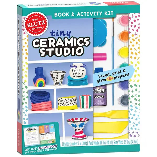 Klutz Tiny Ceramics Studio Kit