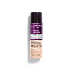 COVERGIRL & Olay Simply Ageless 3-in-1 Liquid Foundation, Fair Ivory, 1 Fl Oz
