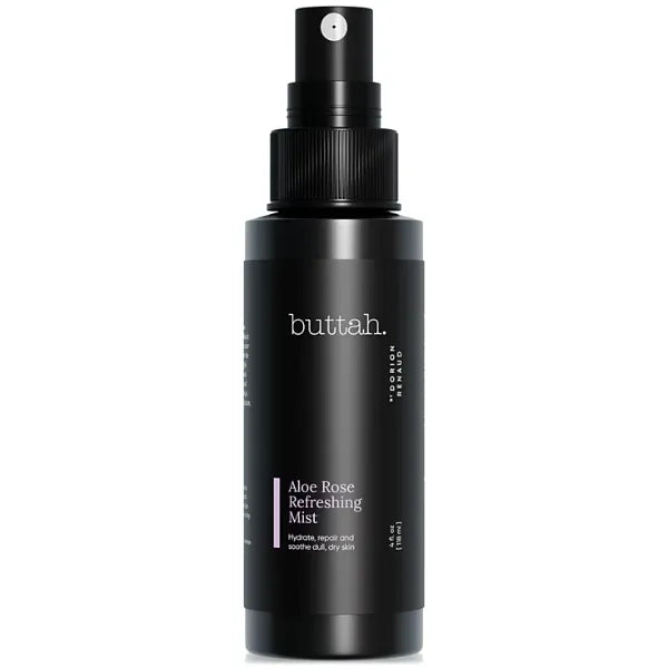 Buttah Skin Aloe Rose Refreshing Mist, 4 oz
