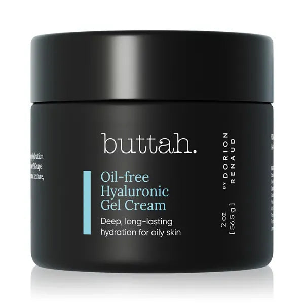 Buttah Skin Oil-Free Hyaluronic Gel Cream, 2 oz