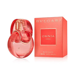 BVLGARI Omnia Coral Eau de Toilette , Vibrant Fragrance , 3.4 oz