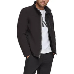 Men's Sherpa Lined Classic Soft Shell Jacket