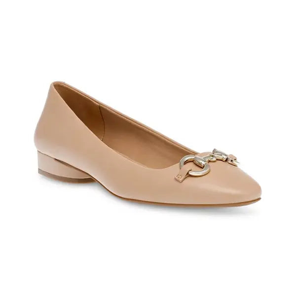 Anne Klein Women's Cora Tailored Ballet Flats, Elegant Comfortable Everyday Shoes