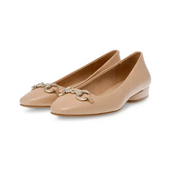 Anne Klein Women's Cora Tailored Ballet Flats, Elegant Comfortable Everyday Shoes