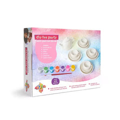 Geoffrey's Toy DIY Tea Party Paint-Your-Own 21 Pieces Tea Set, Created for Macy's