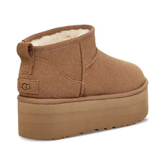 UGG® Women's Classic Ultra Mini Platform Booties, Stylish and Comfortable Platform Booties for Women