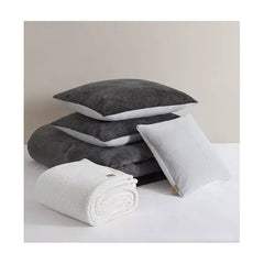 UGG® Brody Reversible 5-Pc Comforter Set Twin/Twin XL Soft, Cozy Bedding Set