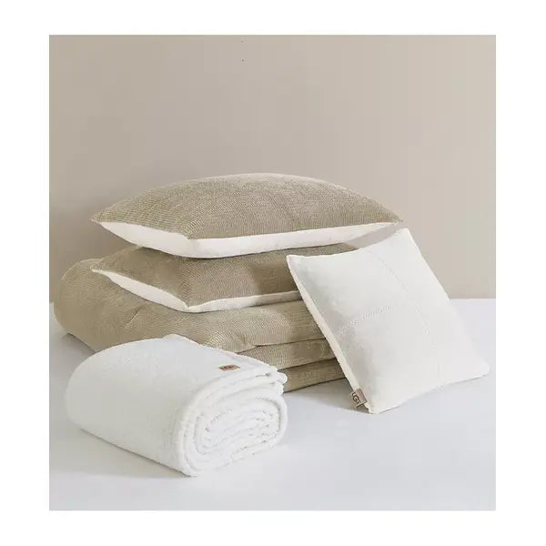 UGG® Brody Reversible 5-Pc Comforter Set Twin/Twin XL Soft, Cozy Bedding Set