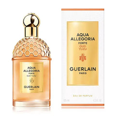 GUERLAIN Aqua Allegoria Forte Oud Yuzu Eau de Parfum, Luxurious Fragrance, 4.2 oz