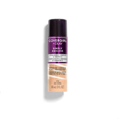COVERGIRL & Olay Simply Ageless 3-in-1 Liquid Foundation, Fair Ivory, 1 Fl Oz