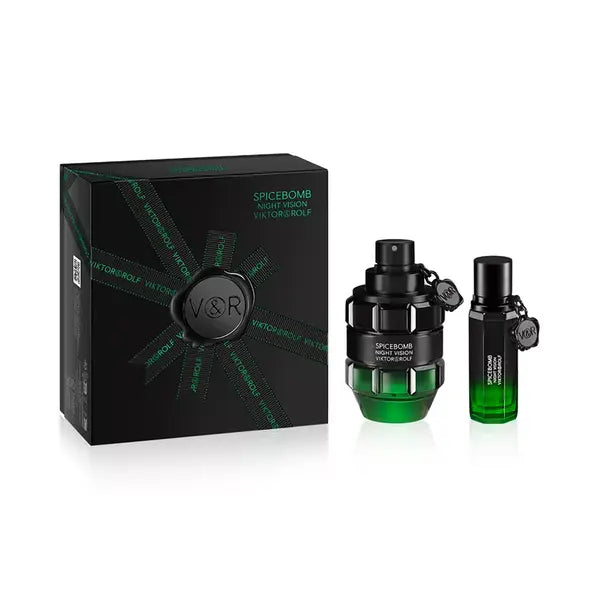 Viktor & Rolf Men's 2-Pc Spicebomb Night Vision Eau de Toilette Gift Set, Bold Intense Fragrance