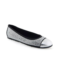 Aerosoles Women's Pierre Casual Ballet Wedge, Comfortable Stylish Everyday Flats , Black, Clear , Size 7M