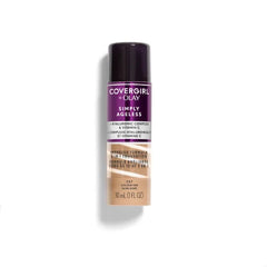 COVERGIRL & Olay Simply Ageless 3-in-1 Liquid Foundation, Fair Ivory, 1 Fl Oz