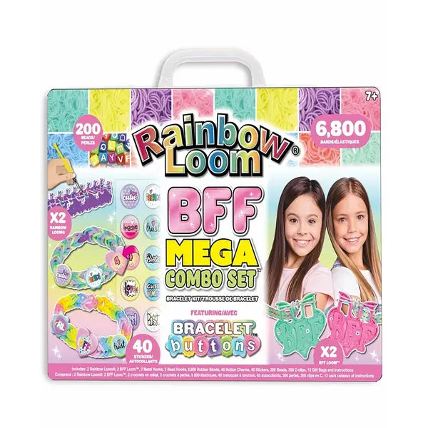 Rainbow Loom BFF Mega Button Set