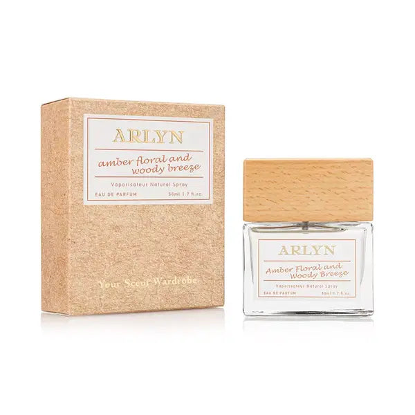ARLYN Amber Floral and Woody Breeze Unisex Eau de Parfum, Elegant and Versatile Scent, 1.7 oz