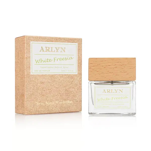 ARLYN White Freesia Unisex Eau de Parfum, Fresh and Floral Fragrance, 1.7oz