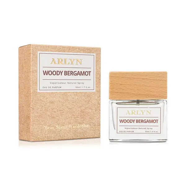 ARLYN Men's Woody Bergamot Eau de Parfum, Fresh and Earthy Fragrance, 1.7oz