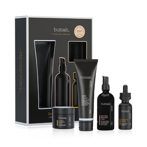 Buttah Skin 4-Pc. Supreme Skincare Set featuring CocoShea Cream