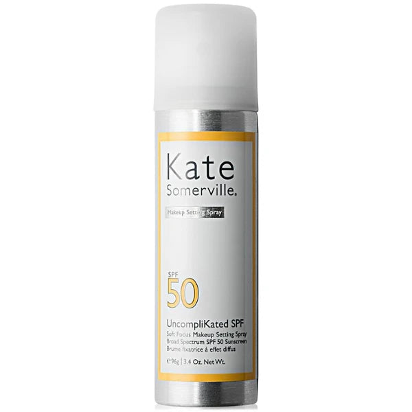 KATE SOMERVILLE UncompliKated Soft Focus Makeup Setting Spray SPF 50, 3.4 oz.