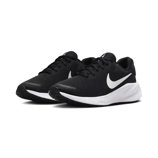 Nike Women's Revolution 7 Running Sneakers from Finish Line - Black, White