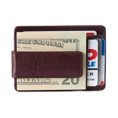 Alpine Swiss Mens RFID Safe Magnetic Money Clip Wallet Slim Front Pocket Wallet