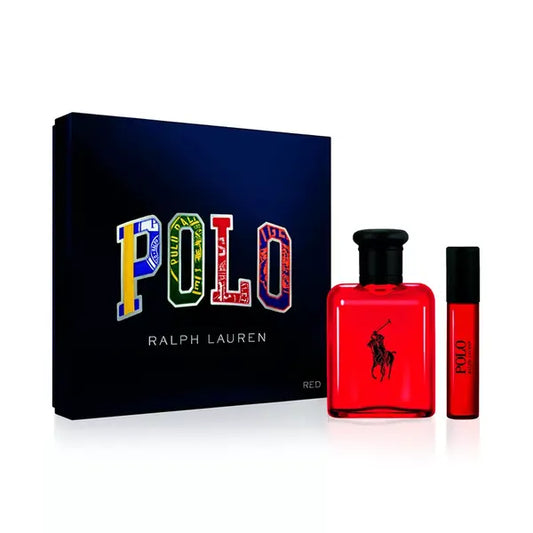 Ralph Lauren Men's 2-Pc Polo Red Eau de Toilette Gift Set , Bold and Energizing Fragrance