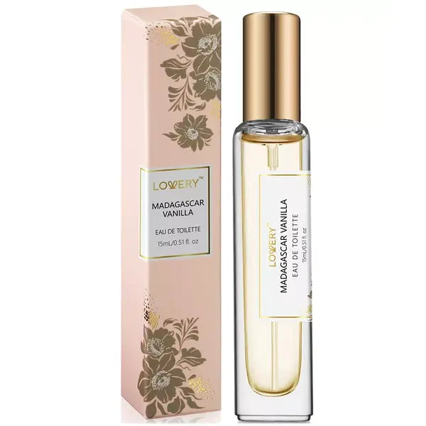 Lovery Madagascar Vanilla Eau de Toilette , Luxury Fragrance , 0.51 oz